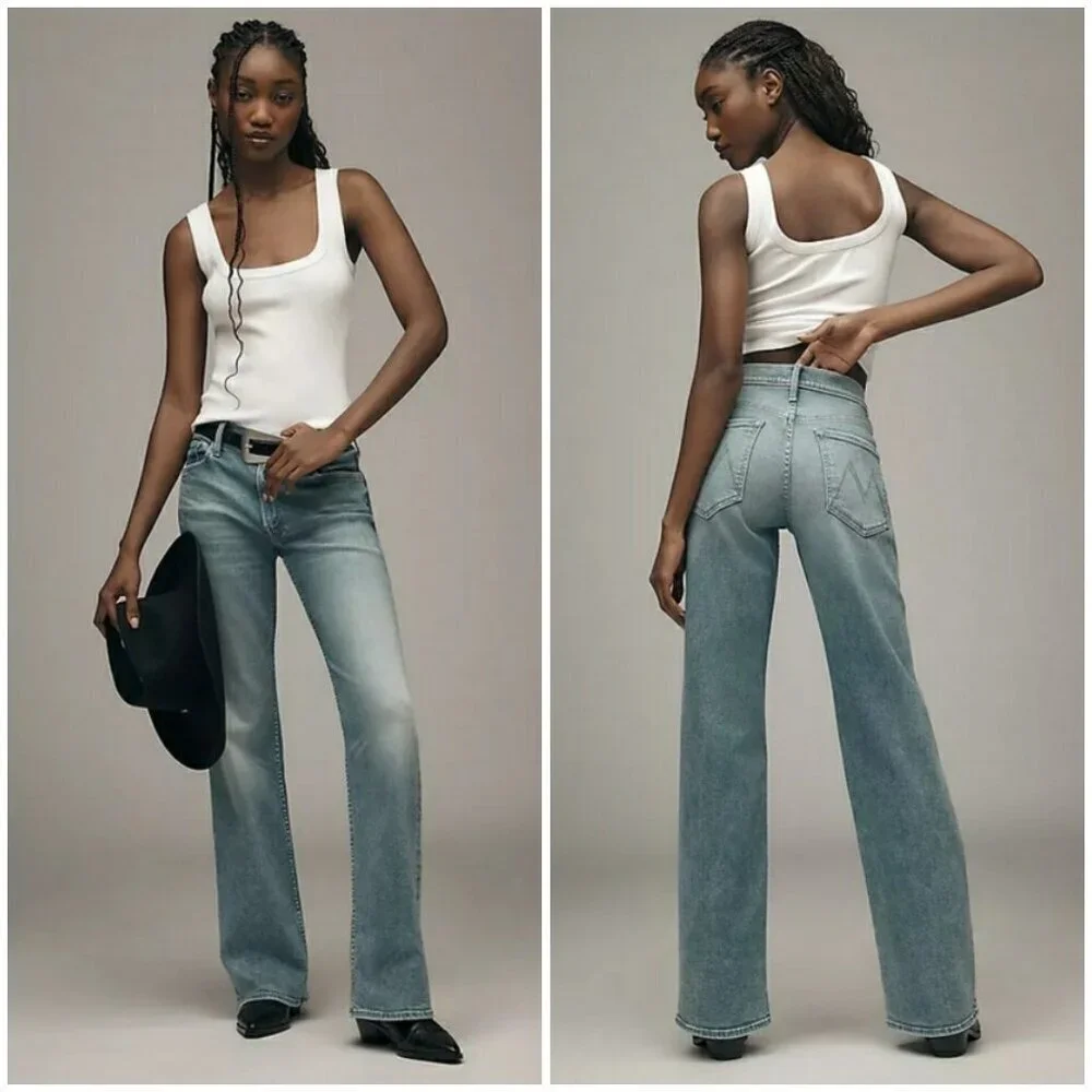 💕MOTHER💕 The Bookie Sneak Jeans ~ Eye Of The Tiger 29 NWOT - Picture 8 of 16
